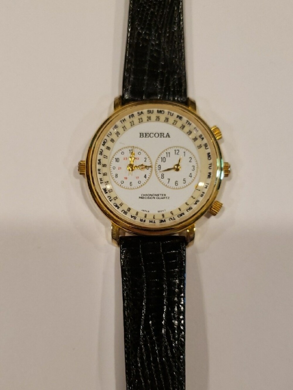 Becora Vintage Chronometer Precision Quartz Watch - Picture 2 of 6
